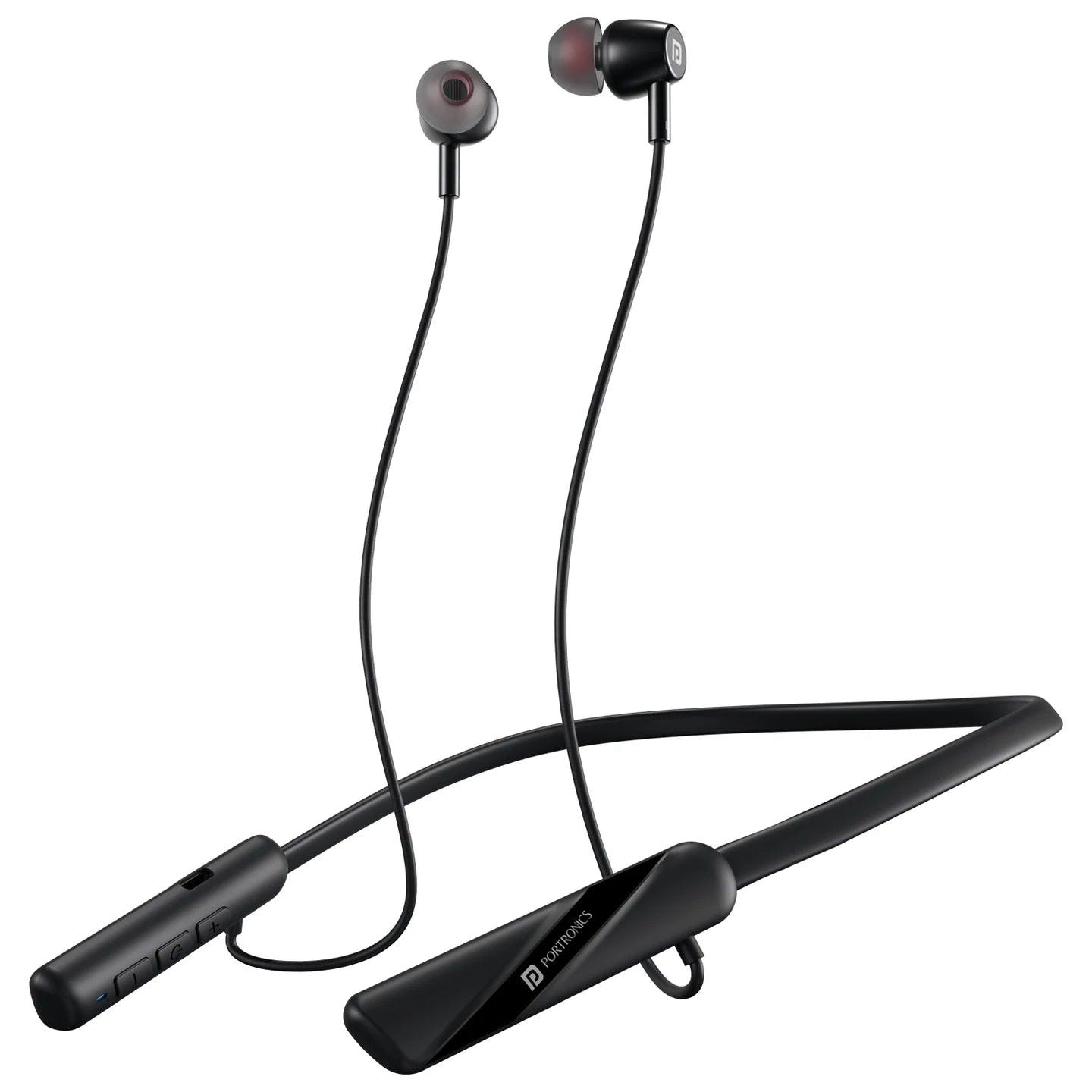 Harmonics Z10 Neckband 35 Hour Playtime | Inline Control | Water Resistant | Magnetic Latch (2404)