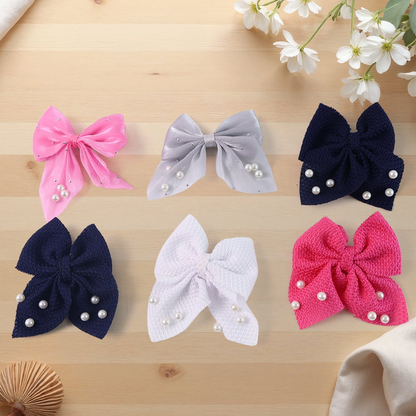 Elegant Bow Hairpin for Girls
