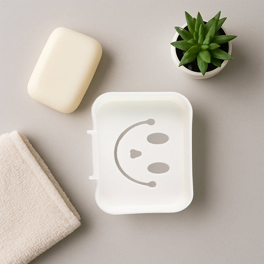 Self Adhesive Wall Mounted Soap Dish Holder (1 Pc)