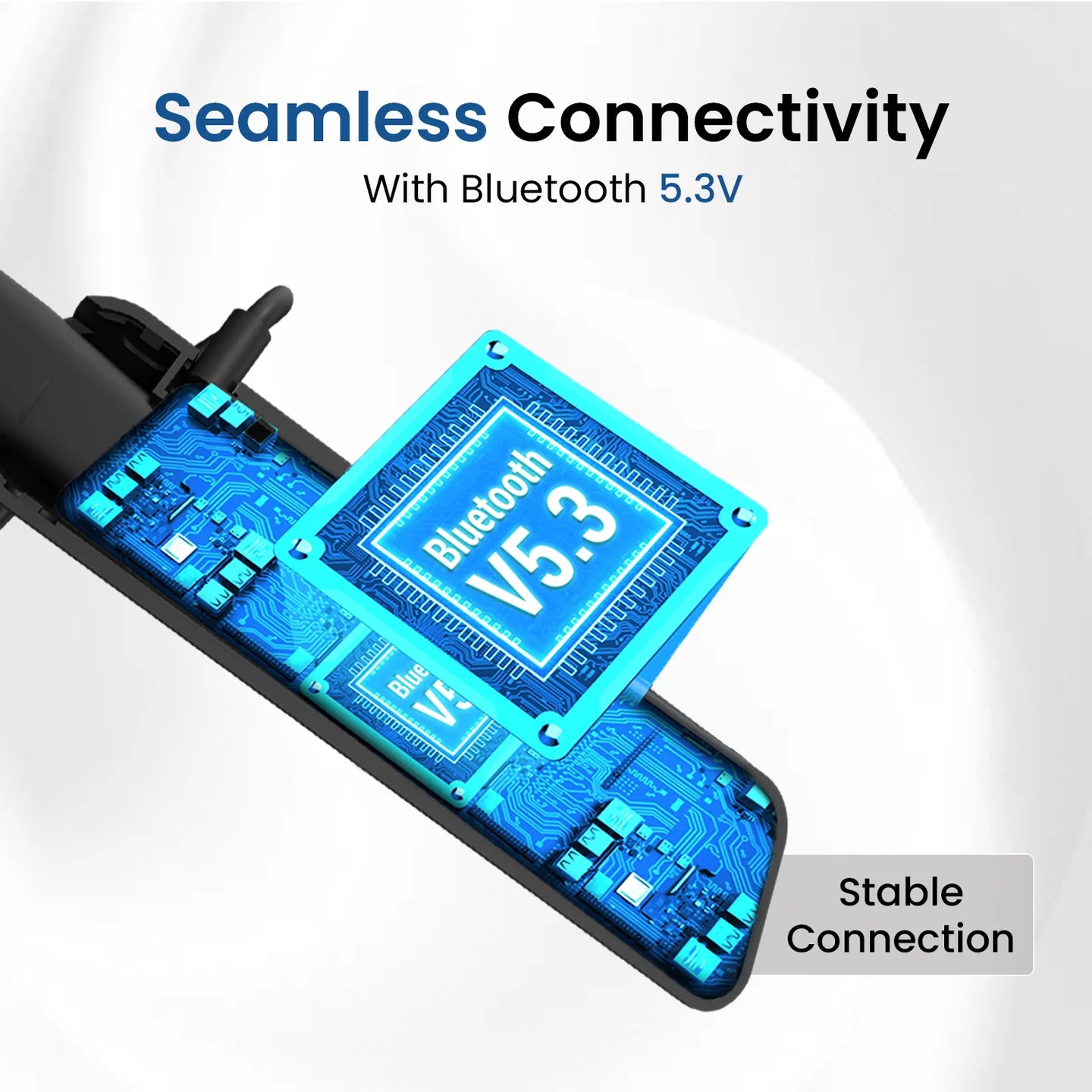 Harmonics Z10 Neckband 35 Hour Playtime | Inline Control | Water Resistant | Magnetic Latch (2404)