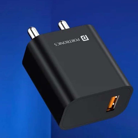 Portronics Adapto One Plus-Type C Cable Fast Charging | 3A Max output | USB A | BIS Certified
