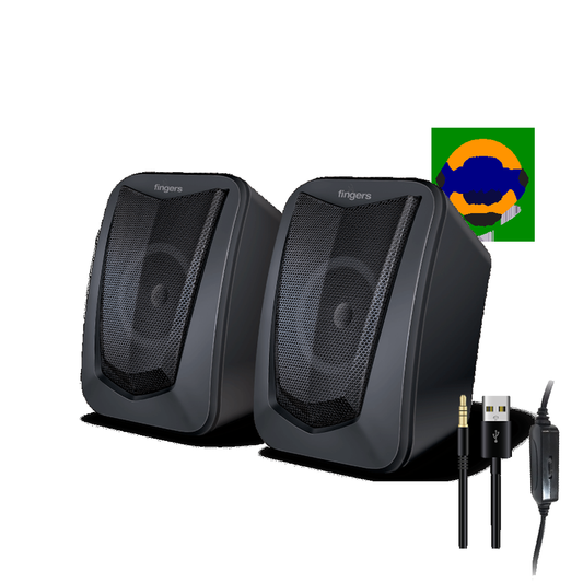 Fingers FUN Beats USB Powered 2.0 Speaker