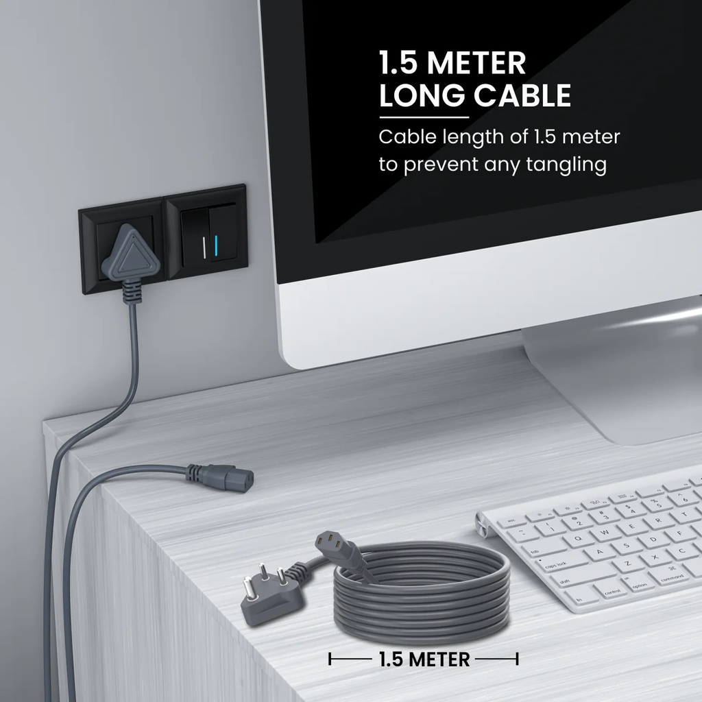 Konnect Desktop PC Power Cable