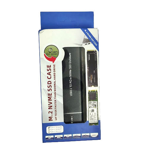 SSD Enclosure NVME M.2 - Metal