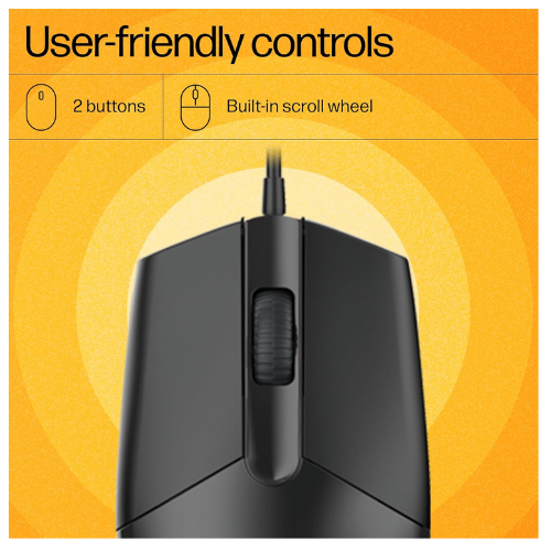 HP KM180 Wired Keyboard and Mouse Combo