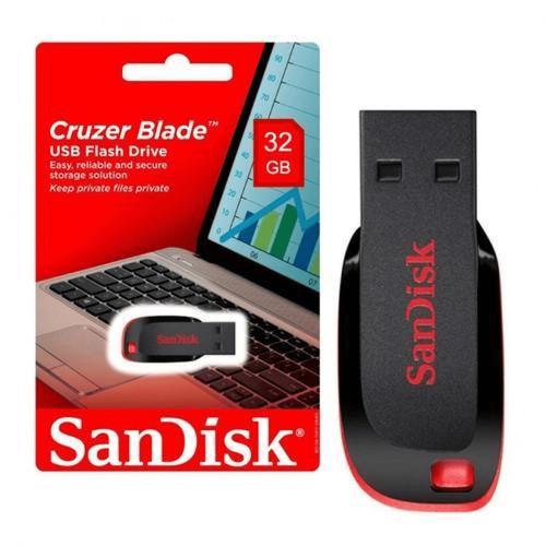SanDisk Cruzer Blade USB 2.0 Flash Drive 32 GB