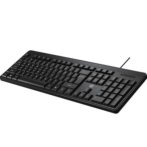 HP K100 Wired Keyboard USB Plug & Play Setup, LED Indicators