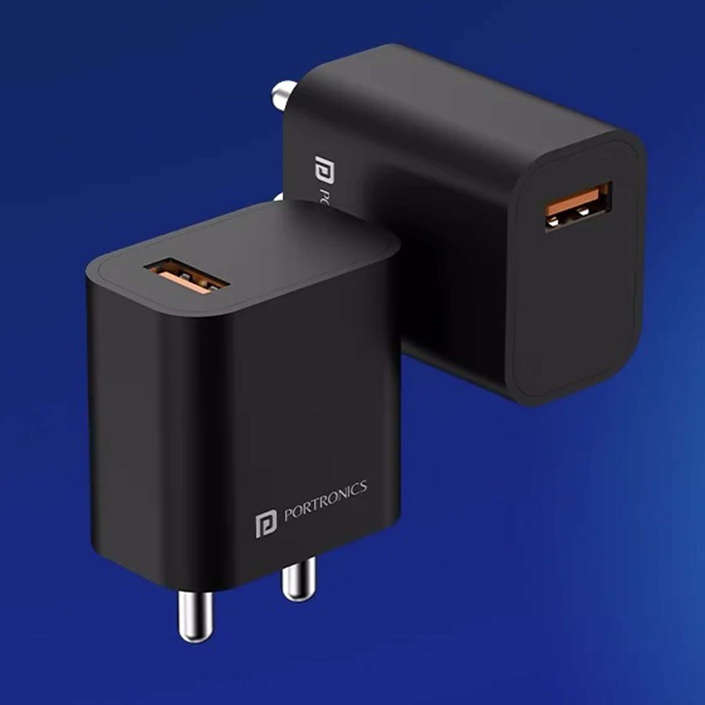 Portronics Adapto One Plus-Type C Cable Fast Charging | 3A Max output | USB A | BIS Certified