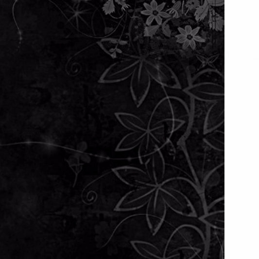 Light floral and Dark Background Mobile Case Cover