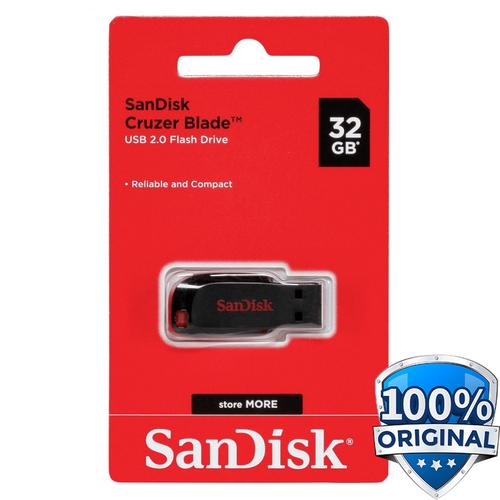 SanDisk Cruzer Blade USB 2.0 Flash Drive 32 GB