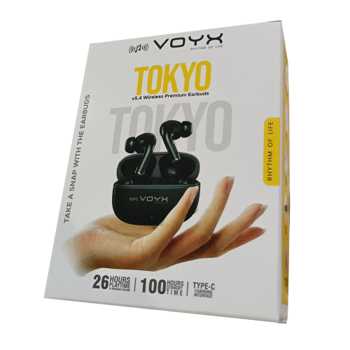 Voyx TOKYO v5.4 Wireless Premium Earbuds