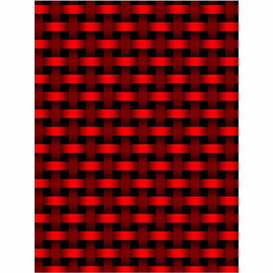 Red 3D mat Poster Mobile Case Cover