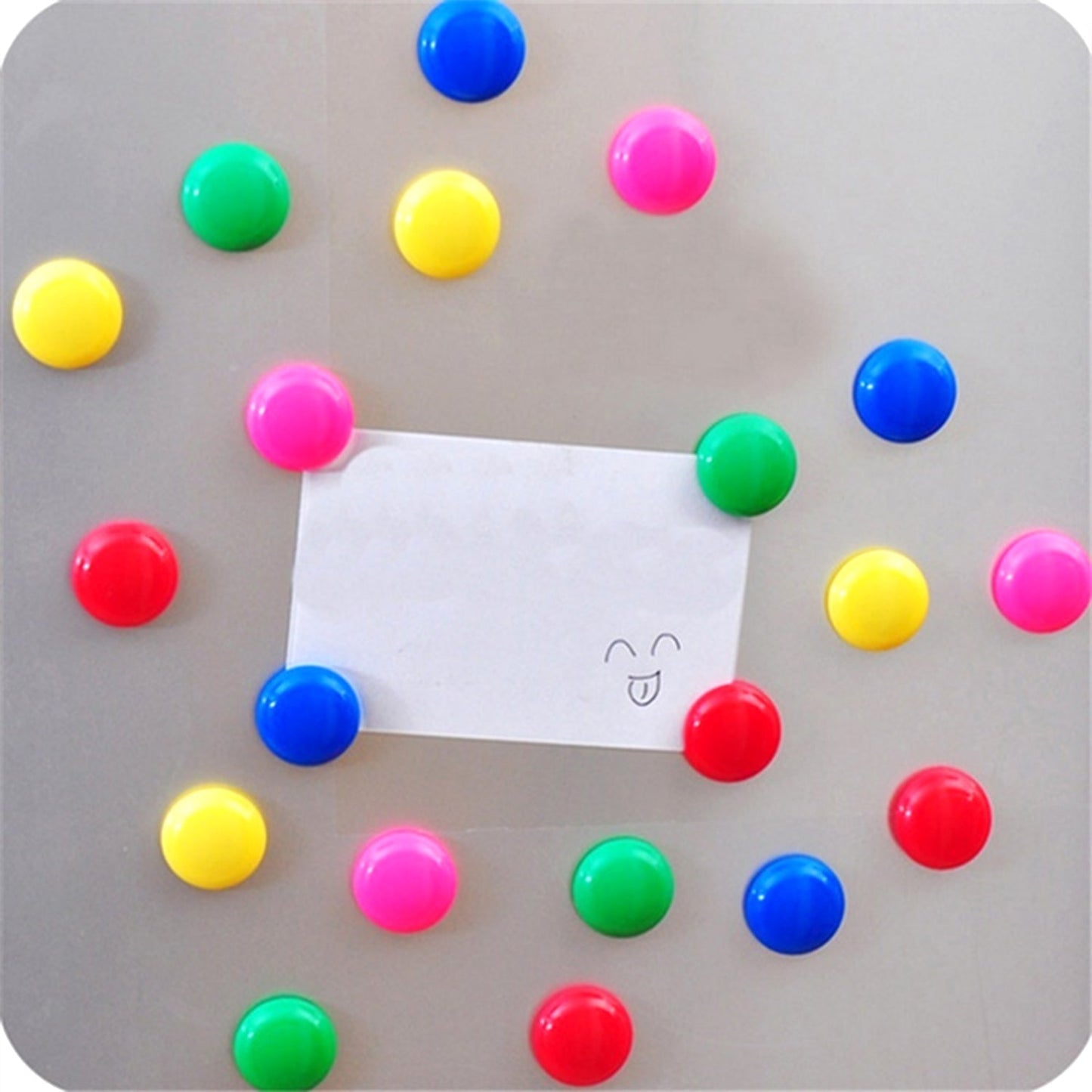 Durable Magnetic Button Set for Kids’ Experiments (10 Pc, Round Shape)