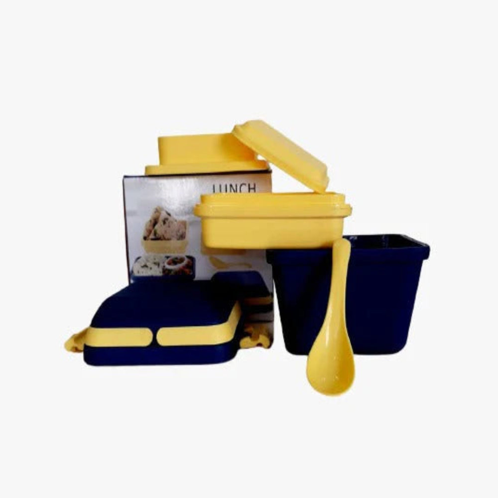 2144_travelling_lunch_box  Airtight Lunch Box with Handle & Push Lock