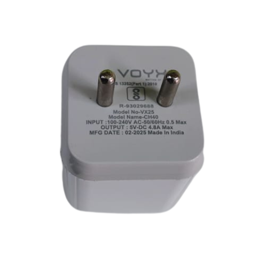 Voyx 24W Charger CH 40 Fast Charger