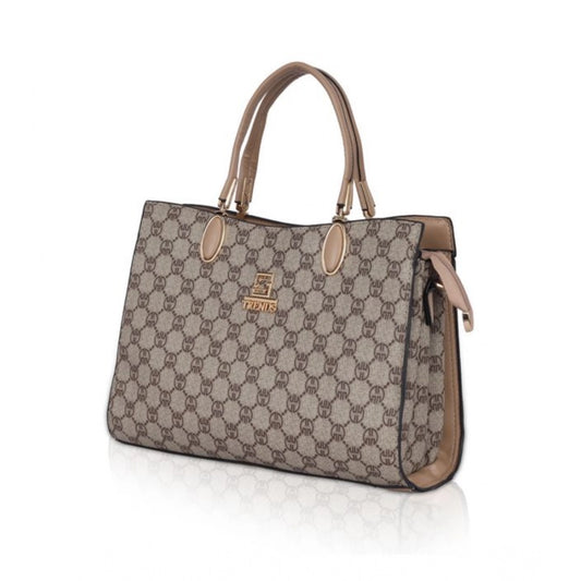 Generic Women's Faux Leather Printed Handbag (Hilver)