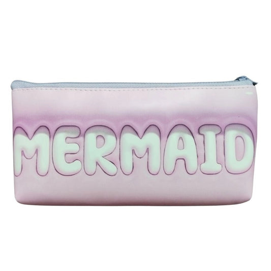 Mermaid Pencil Pouch | Canvas | Stationery | 3+ Years