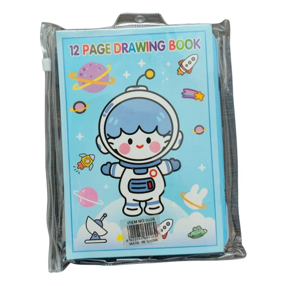 Space Travel Theme Pencil Metal Box Set | Plastic | Stationery | 3+ Years