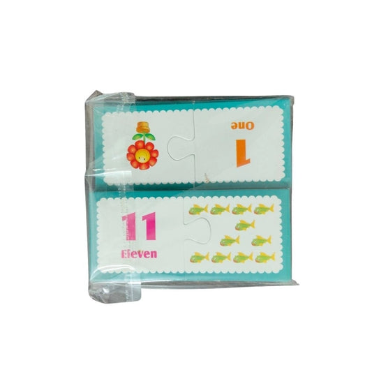 Number Puzzle | Cardboard | Educational Toys| 3+ Years