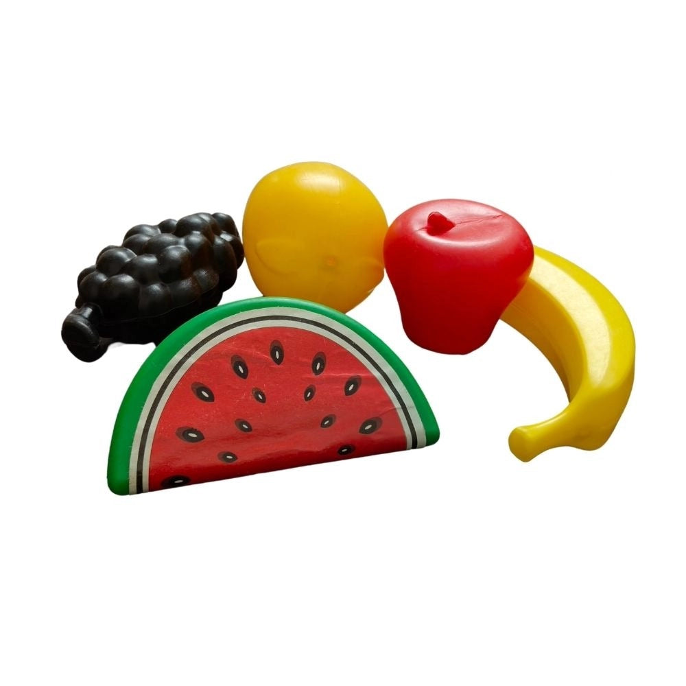 5 pcs Fruit Set | Plastic | Toys| 1+ Years