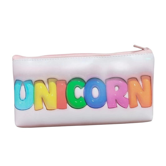 Unicorn Pencil Pouch |   Canvas  |   Stationery | 3+ Years
