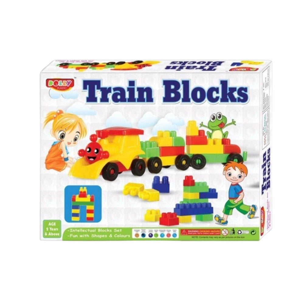 Train Blocks | Plastic | Educational Toys | 3+ Years