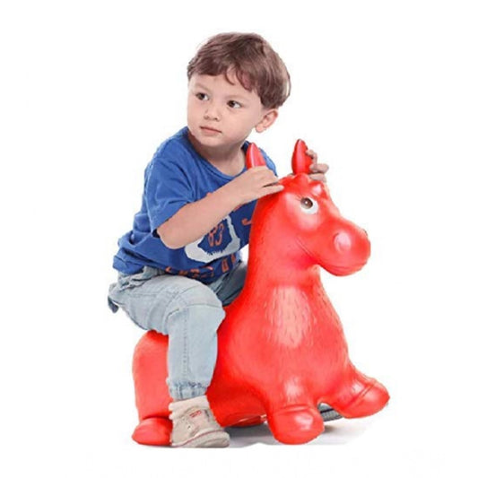 Generic ������Plastic Inflatable Jumping And Riding Horse Air Animal Shape Jumping Toys (