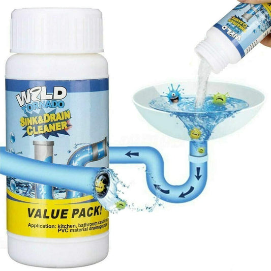 Powerful Sink And Drain Cleaner For Kitchen Toilet Pipe Dredging (110 Gm) (7934)