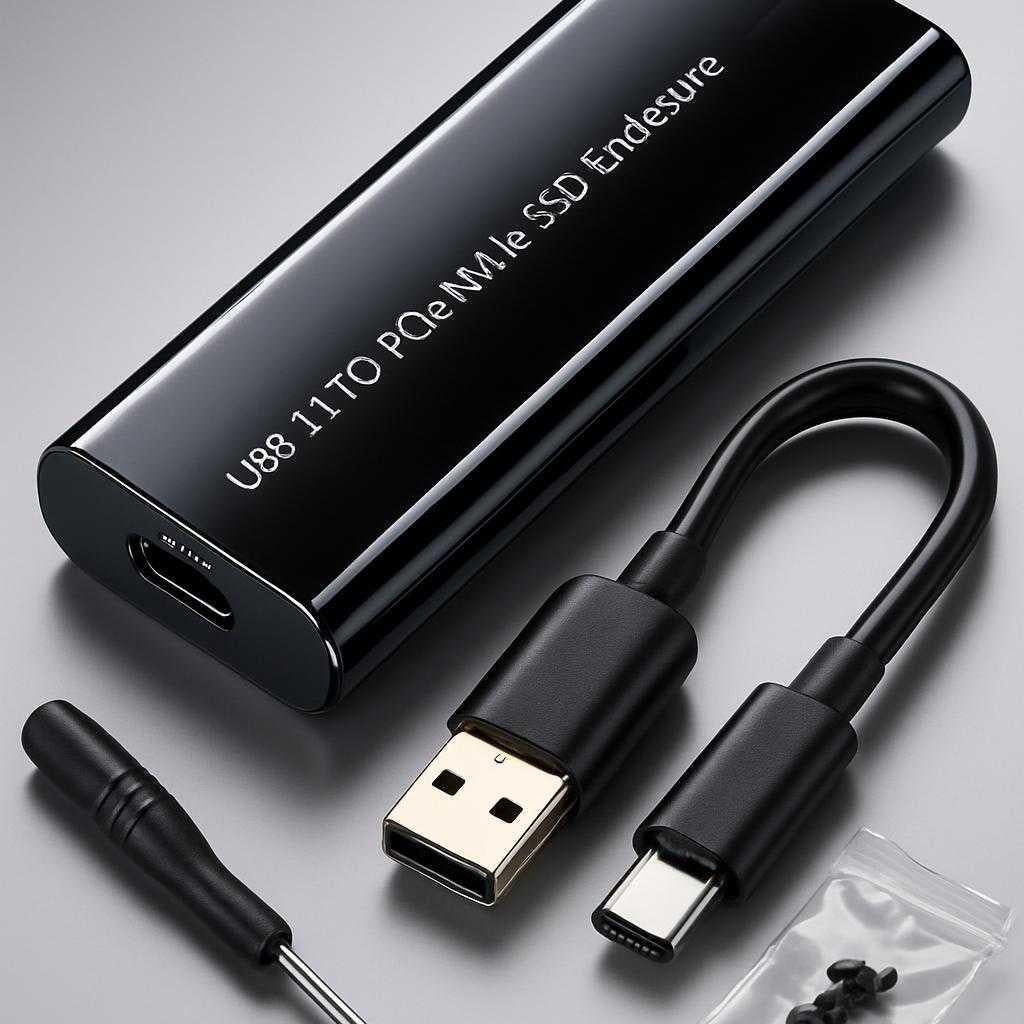 SSD Enclosure NVME M.2 - Metal