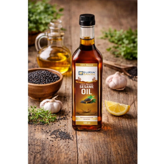 Generic Surya Ganth Cold Pressed Sesame Oil (Natural Sedimentation)