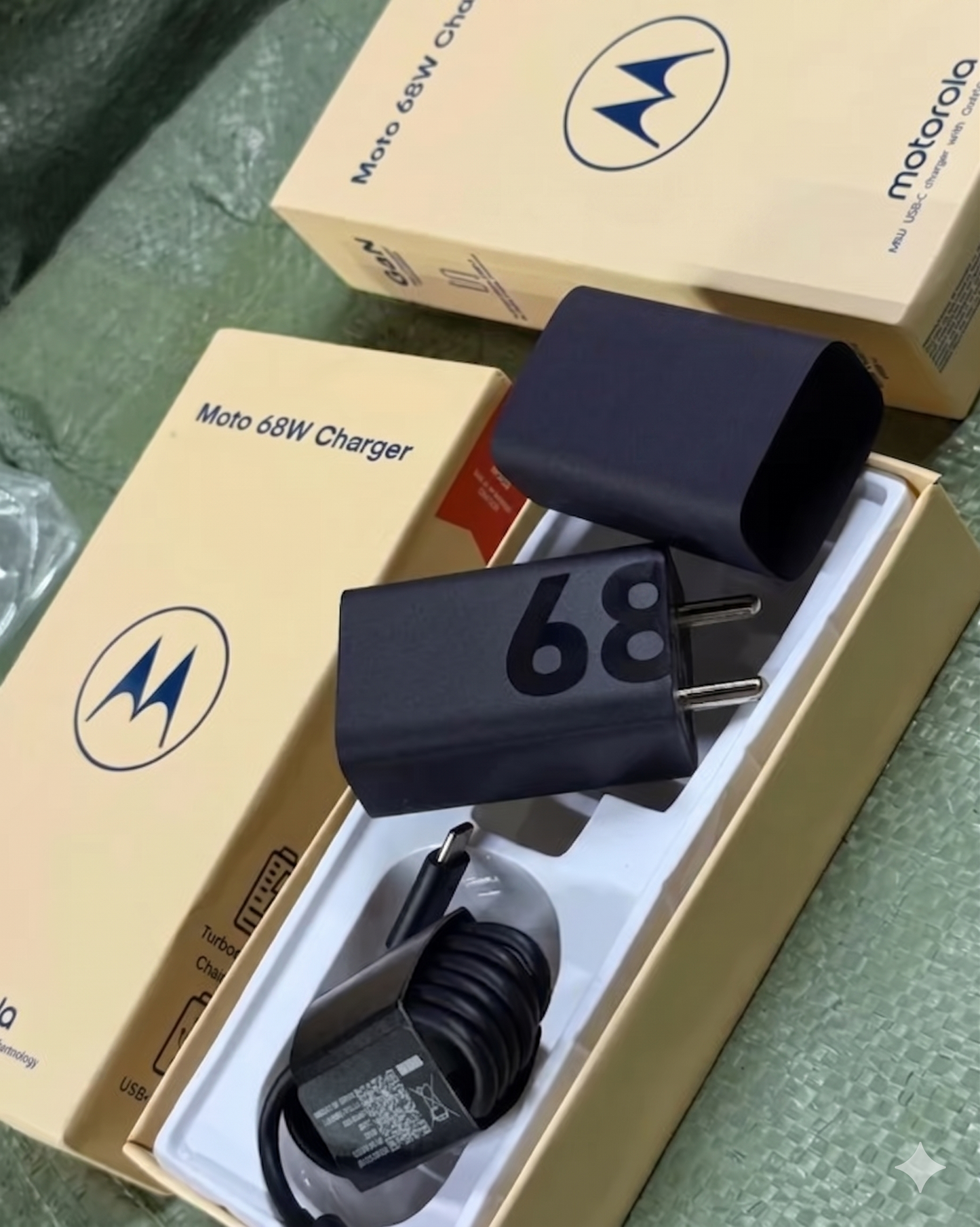 Motorola Original 68W Turbo Power Charger