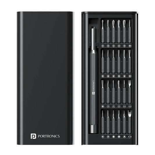Bit Box 24 in 1 Tool Box Portronics