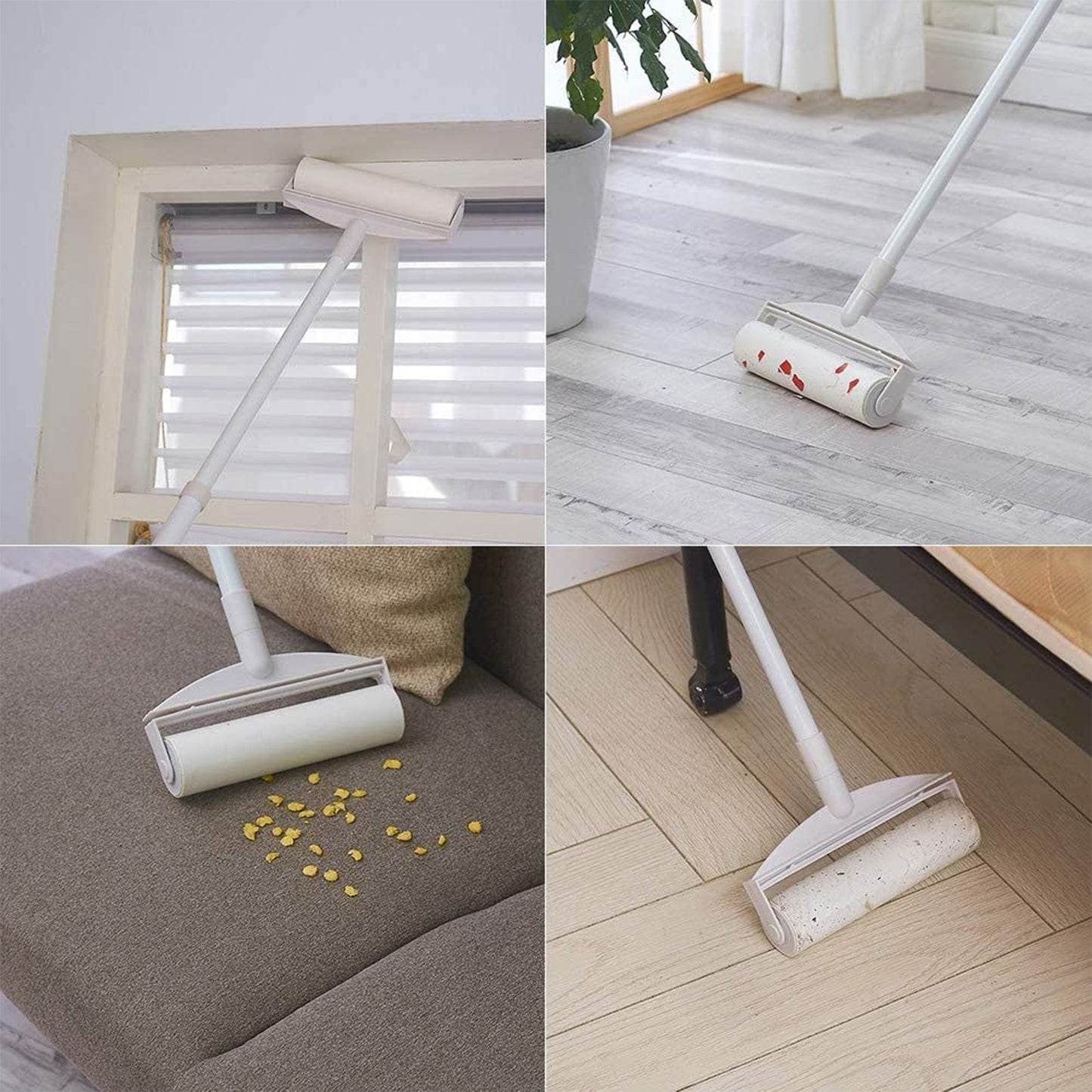 Extra-wide Lint Roller 23  20 Cm Handle  Barrel  - (1 Pc)