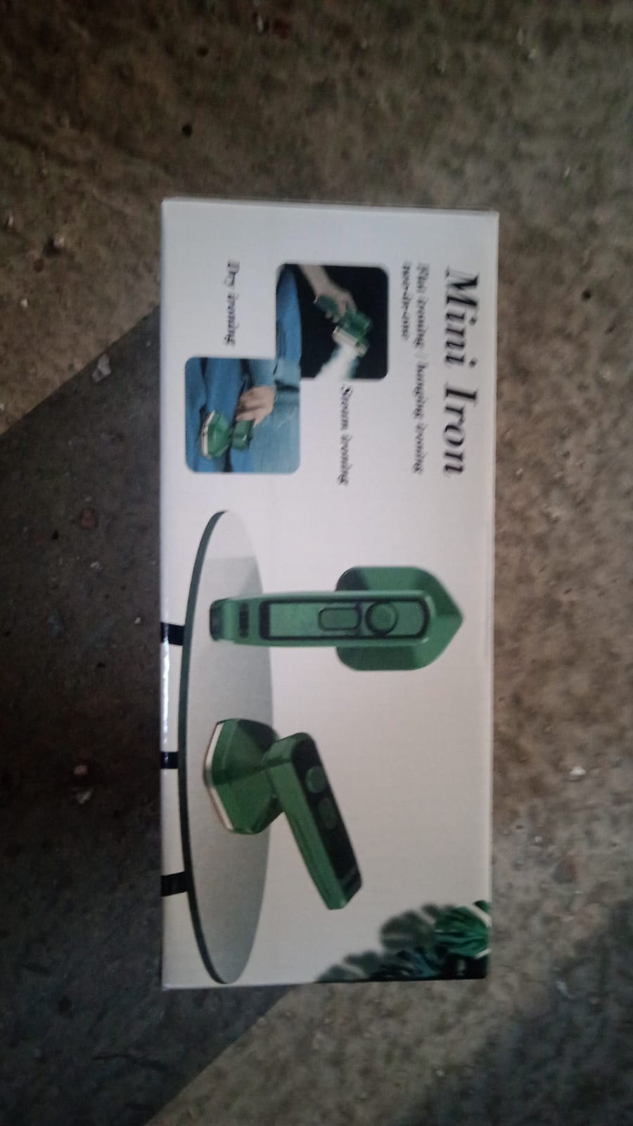 Mini Steam Iron Handheld Garment Steamer For Clothes (1 Pc)