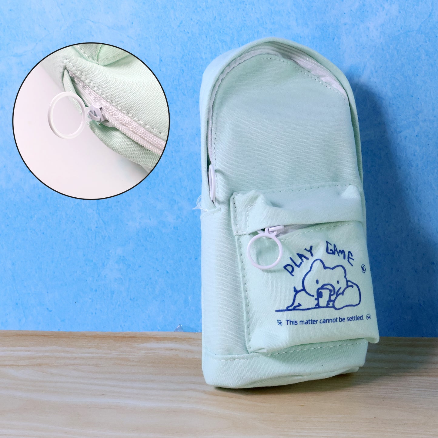 Mini Backpack-style Pencil Pouch - (1 Pc)