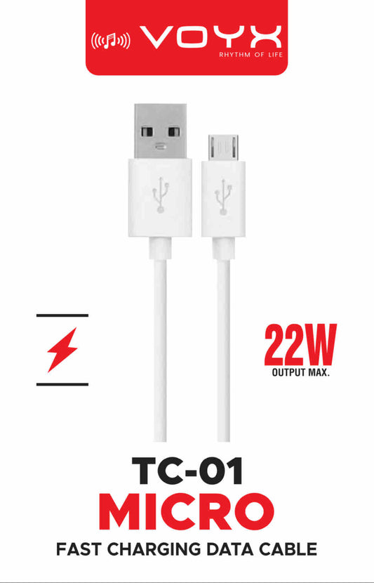 22 W USB Micro Cable Voyx TC-01