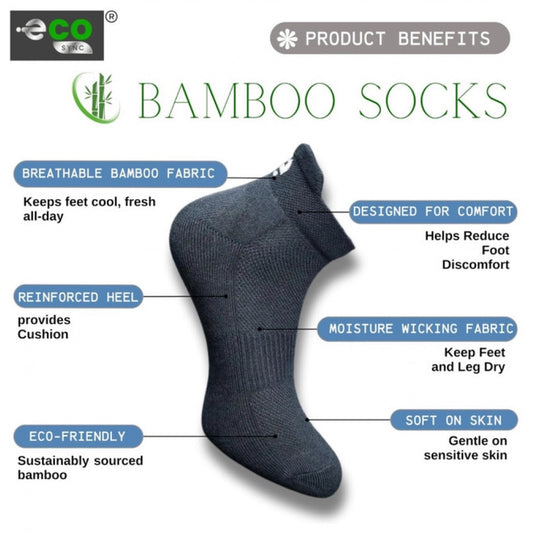 Generic 4_Pair Set Unisex Casual Cotton Printed Ankle Length Socks (Multicolor)