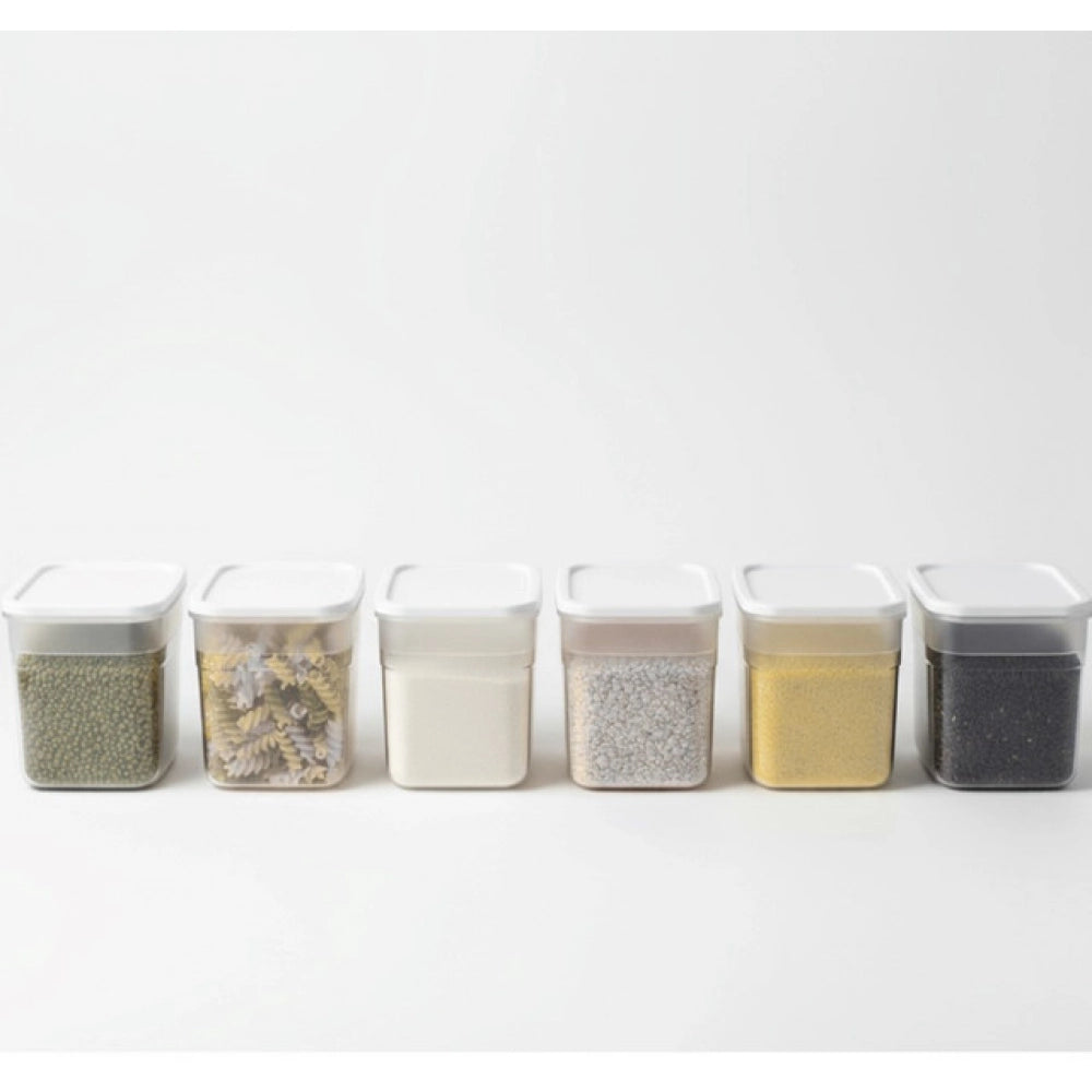 Generic Plastic 6-Pcs Set Food Storage Box Set For Kitchen (Multicolor)