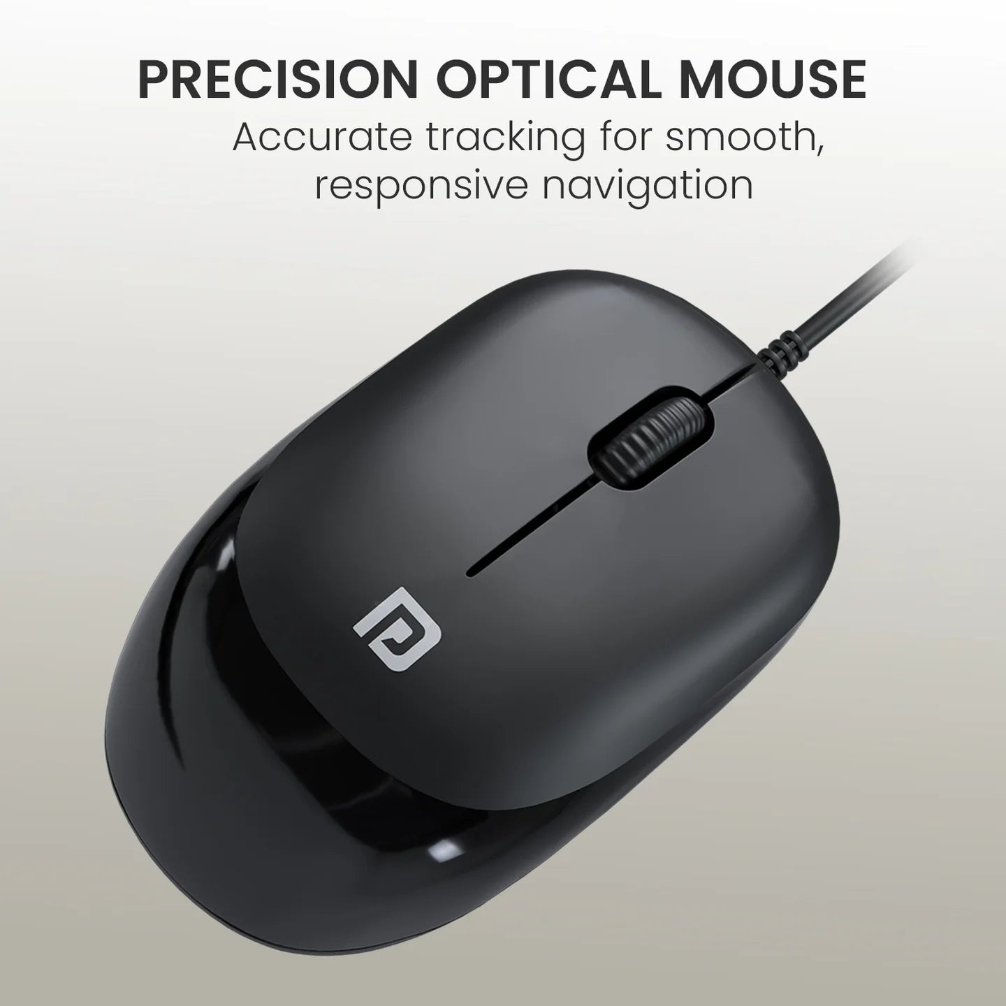 Keytonic 2.4 GHz Wireless Keyboard | Tenkeyless Size | Single USB Receiver | High-Precision Mouse