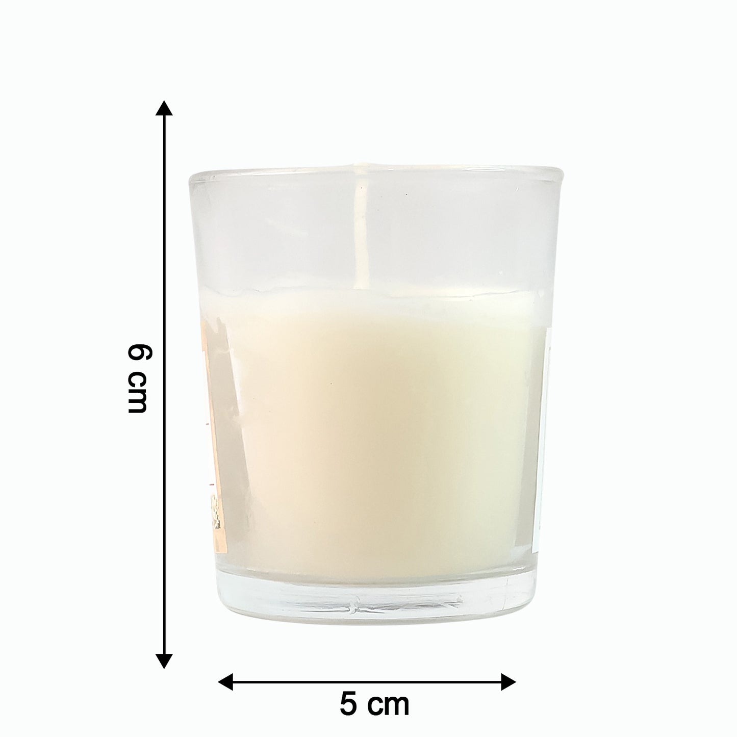 Inlief  Blueberry Soy-blend Votive Candle Glass  50 Gm (1 Pc)
