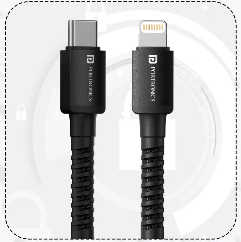 Konnect X - 27W Type C To 8 Pin 1m (POR 2167)