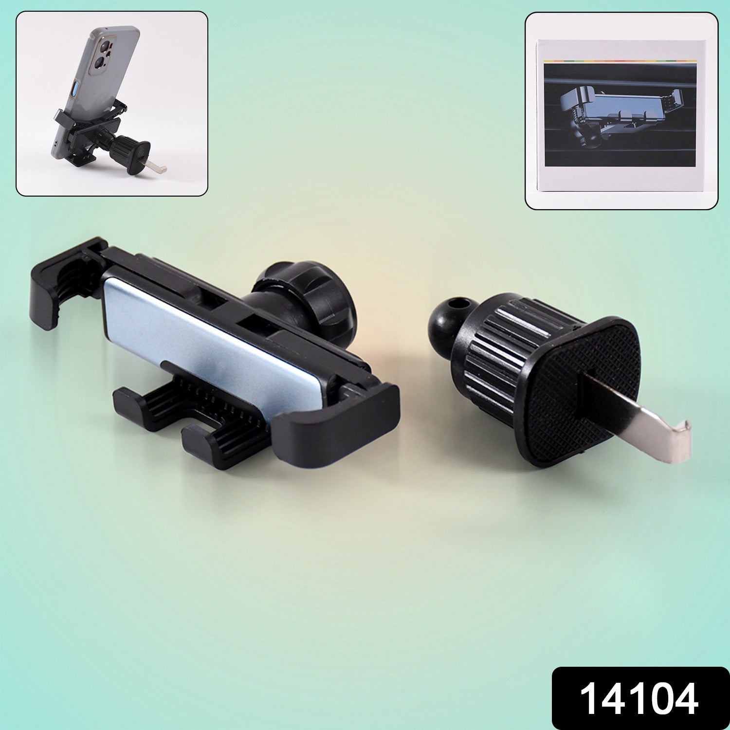 360° Rotatable Mobile Holder for Car Air Vent