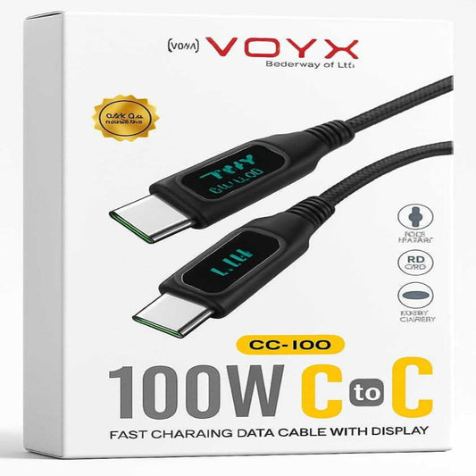 100 W Type C to C charging cable