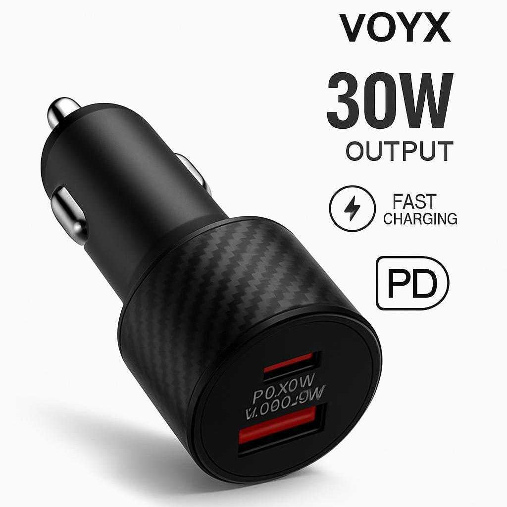 Voyx 30 W Car Charger