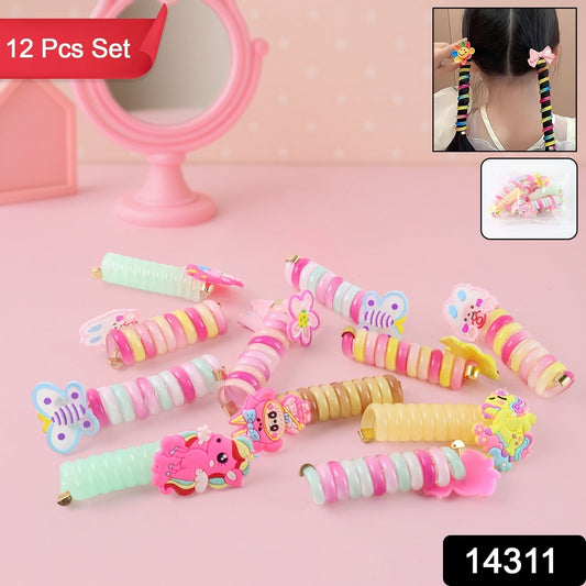 Braidie Loops Colorful Hair Clip Pack