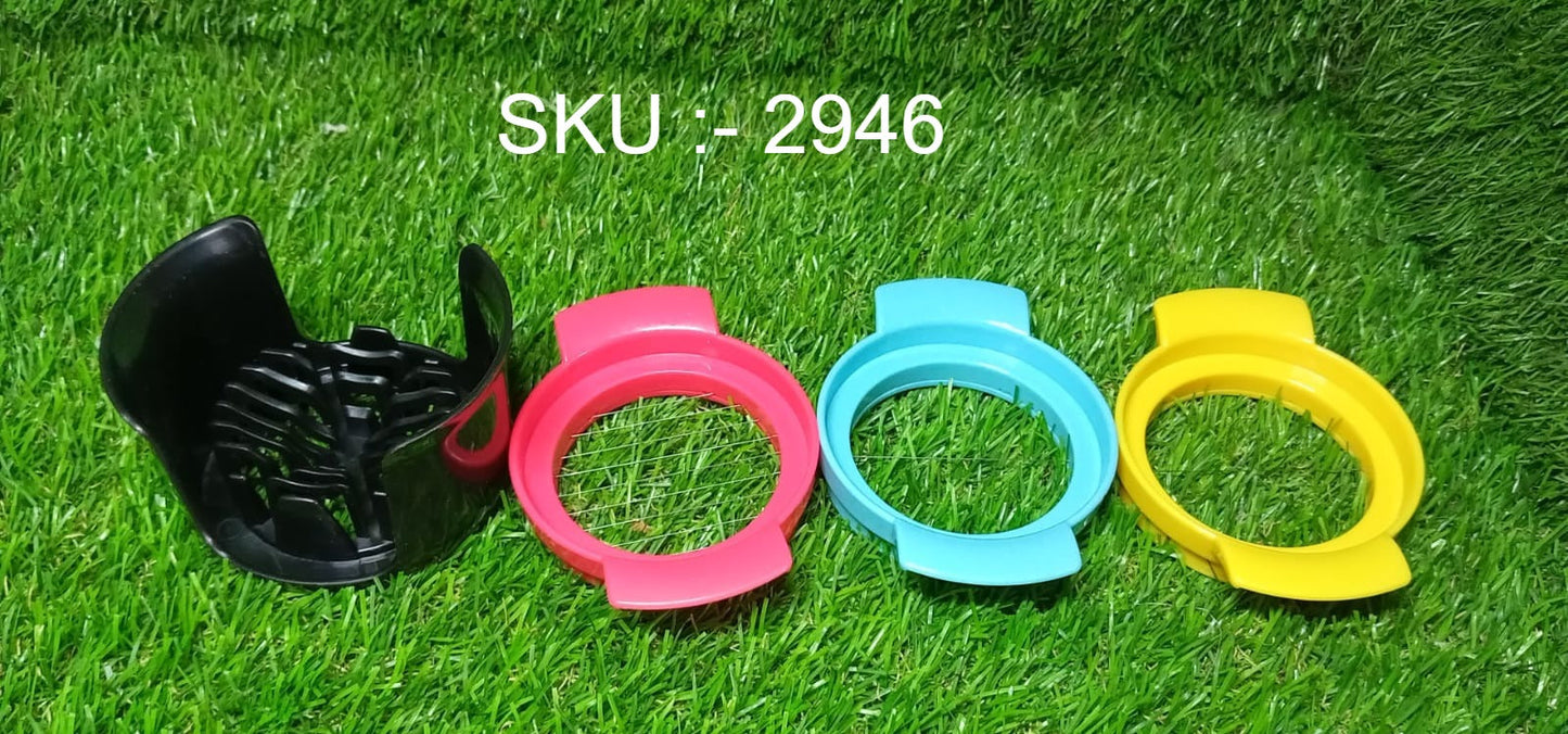 Multifunctional 3-in-1 Egg Cutter - Stainless Steel Slicing Tool with Durable Wires