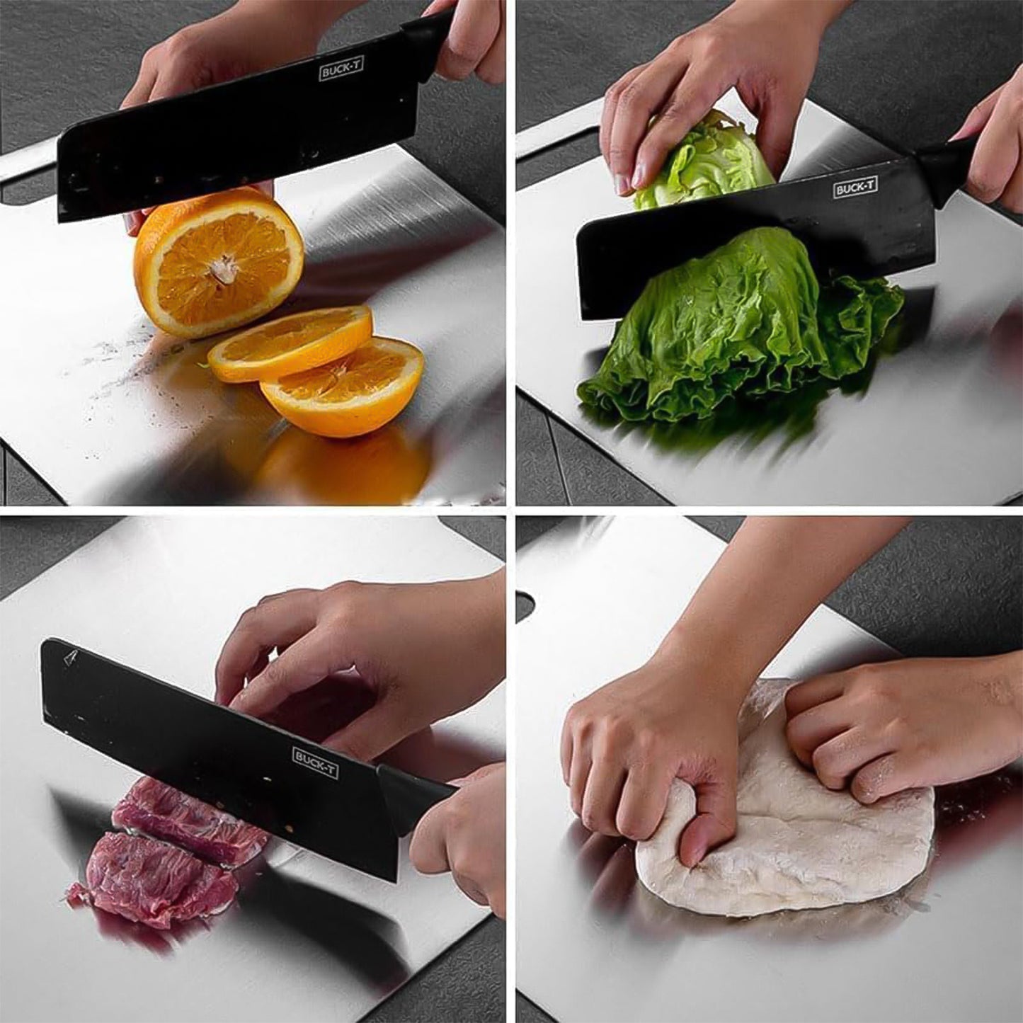 Stainless Steel Vegetable Fruit Cutting Chopping Board (3120 Cm 1 Pc)