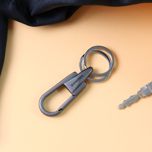 Dual-ring Carabiner Key Holder - (1 Pc)