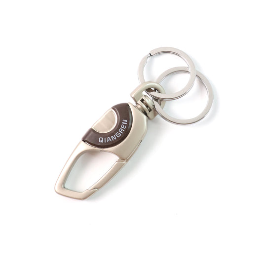 Dual-ring Carabiner Key Holder - (1 Pc)