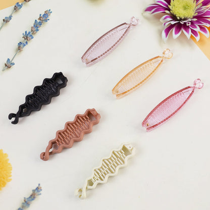 Plastic Hair Claw Clips Strong Clips (1 Pc / Mix Color), Hair accessories